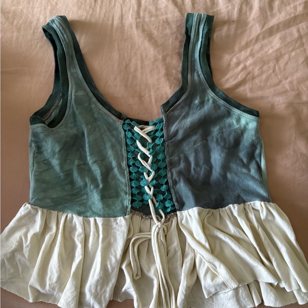 Handmade Renaissance Frill Top - Picture 3 of 5